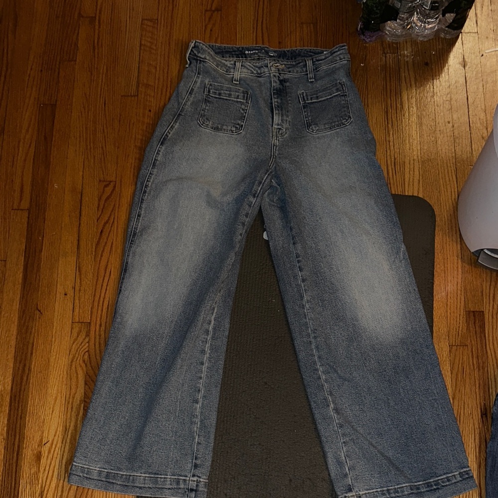 Old Navy Dark Blue Flare Jeans